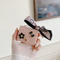 Korean Style Silk Scarf Earphone Bag