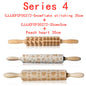 Rolling Pin Christmas Embossing
