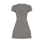 French Romantic Girl Style Base Breasted Knitted Dress