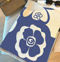 Air-conditioned Room Spring And Summer High-grade Versatile Black And White Scarf Warm Dress