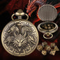 Retro Creative Pocket Watch Shaped Tabletop Game Dice Set -7PCS Metal Polyhedral Dice, Steampunk Style Portable DND Dice Set, Exquisite Metal Craftsmanship, Adding Unique Charm To Tabletop Games