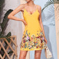 Tropical Camouflage Print Dress Women